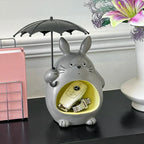 Cartoon Resin Storage Bowl Figure for Living Room or Bedroom - Multicolour, view 2