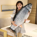 Giant Fish Plush Realistic Pillow - 15.75in x 23.62in, PP Cotton Filling, view 2