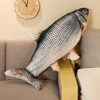 Giant Fish Plush Realistic Pillow - 15.75in x 23.62in, PP Cotton Filling, view 6
