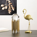 Nordic Flamingo Resin Figurine for Living Room or Office - 3 cm Height, view 12