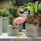 Nordic Flamingo Resin Figurine for Living Room or Office - 3 cm Height, view 2