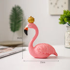 Nordic Flamingo Resin Figurine for Living Room or Office - 3 cm Height, view 7