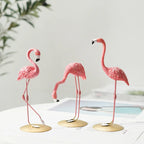 Nordic Flamingo Resin Figurine for Living Room or Office - 3 cm Height, view 9