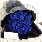 Preserved Real Glitter Rose for Romantic Gifts and Home Decoration - 10 cm, view 2