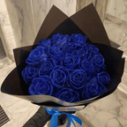 Preserved Real Glitter Rose for Romantic Gifts and Home Decoration - 10 cm, view 4