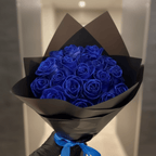 Preserved Real Glitter Rose for Romantic Gifts and Home Decoration - 10 cm