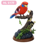 Singing Bird Home Decor Ornament - Voice Activated, 16 cm, Plastic, view 5