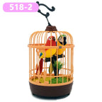 Singing Bird Home Decor Ornament - Voice Activated, 16 cm, Plastic, view 7