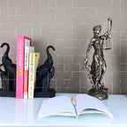 Goddess of Justice Decoration Statue - Resin, 30 cm, European Style, view 12