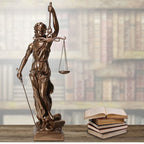 Goddess of Justice Decoration Statue - Resin, 30 cm, European Style, view 9