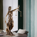 Goddess of Justice Decoration Statue - Resin, 30 cm, European Style