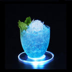 Acrylic Ultra-Thin LED Coaster - 0.3 cm Thick, White or Colourful Light, view 11