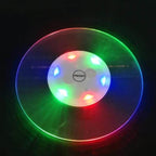 Acrylic Ultra-Thin LED Coaster - 0.3 cm Thick, White or Colourful Light, view 6