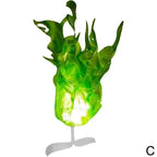 Floating Fireball Halloween Ornament Light - LED, Fabric, 15 x 10 cm, Orange, view 4