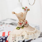 Resin Female Bust Jewellery Stand - 25 cm Height, Home or Retail Display, view 4