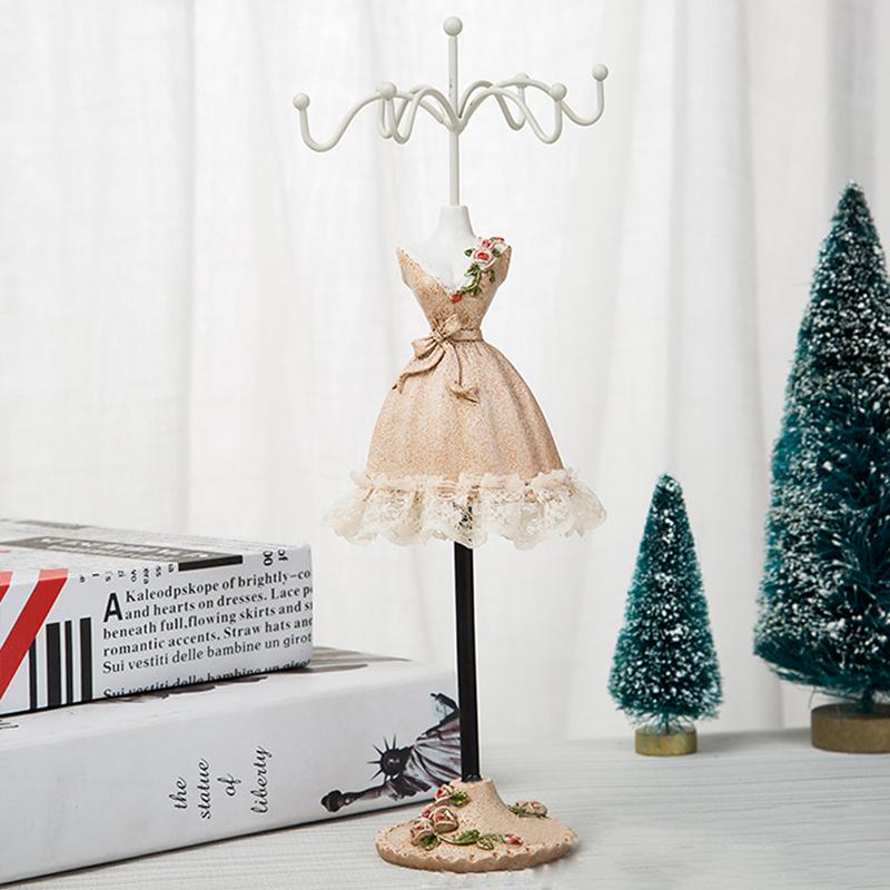 Resin Female Bust Jewellery Stand - 25 cm Height, Home or Retail Display