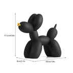 Balloon Dog Resin Figurine for Home or Office Desk - Modern Nordic Decor, view 10