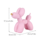 Balloon Dog Resin Figurine for Home or Office Desk - Modern Nordic Decor, view 13