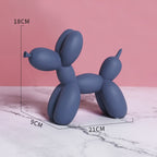 Balloon Dog Resin Figurine for Home or Office Desk - Modern Nordic Decor, view 2