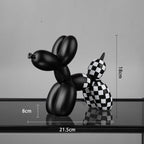 Balloon Dog Resin Figurine for Home or Office Desk - Modern Nordic Decor