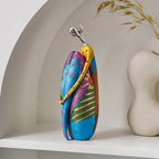 Modern Abstract Woman Sculptures for Home Decor - Handcrafted Resin, view 8