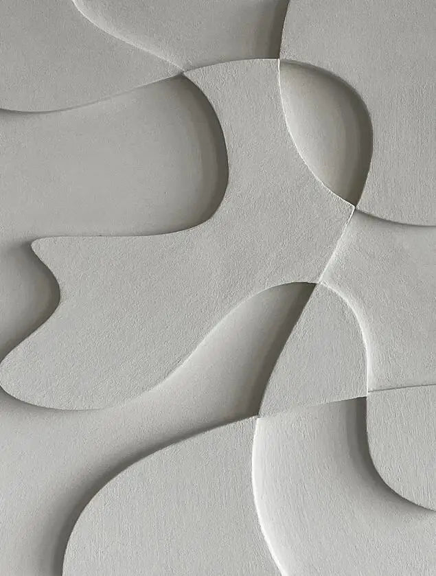 Abstract Minimalist 3D Canvas Wall Art for Living Room or Office - Unframed, view 12