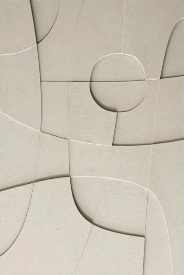 Abstract Minimalist 3D Canvas Wall Art for Living Room or Office - Unframed, view 13