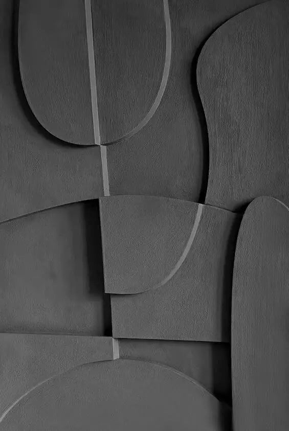 Abstract Minimalist 3D Canvas Wall Art for Living Room or Office - Unframed, view 14