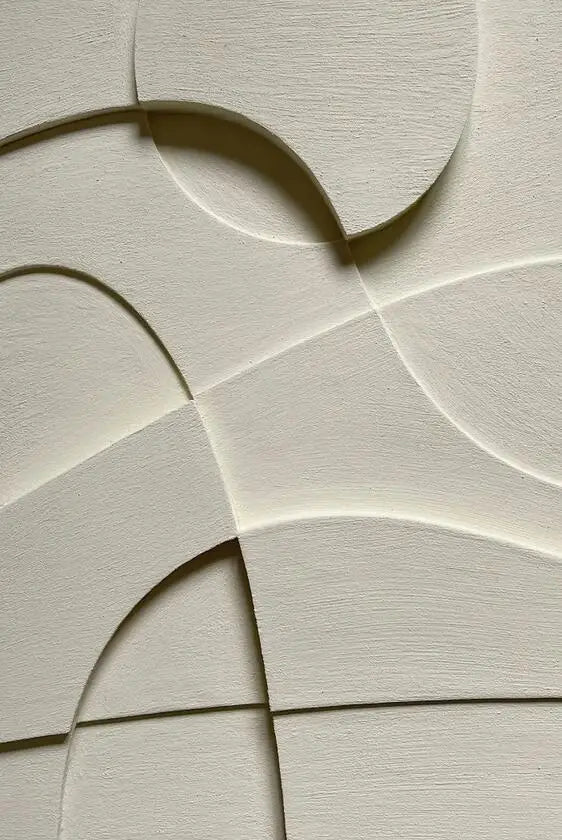 Abstract Minimalist 3D Canvas Wall Art for Living Room or Office - Unframed, view 16