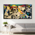 Guernica Picasso Canvas Art Print - Cotton Canvas, Vertical Rectangular, view 2
