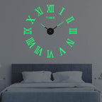 Large Modern Wall Clock for Home - 40cm Diameter, Quartz Movement, view 7
