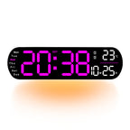 Multifunctional Decorative LED Digital Wall Clock - 35 cm, PVC, view 13