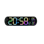 Multifunctional Decorative LED Digital Wall Clock - 35 cm, PVC, view 15