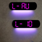 Multifunctional Decorative LED Digital Wall Clock - 35 cm, PVC, view 6
