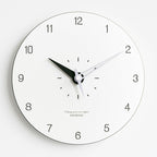 Minimalistic Modern Round Wall Clock - Silent Sweep, 29 cm, MDF Acrylic, view 4