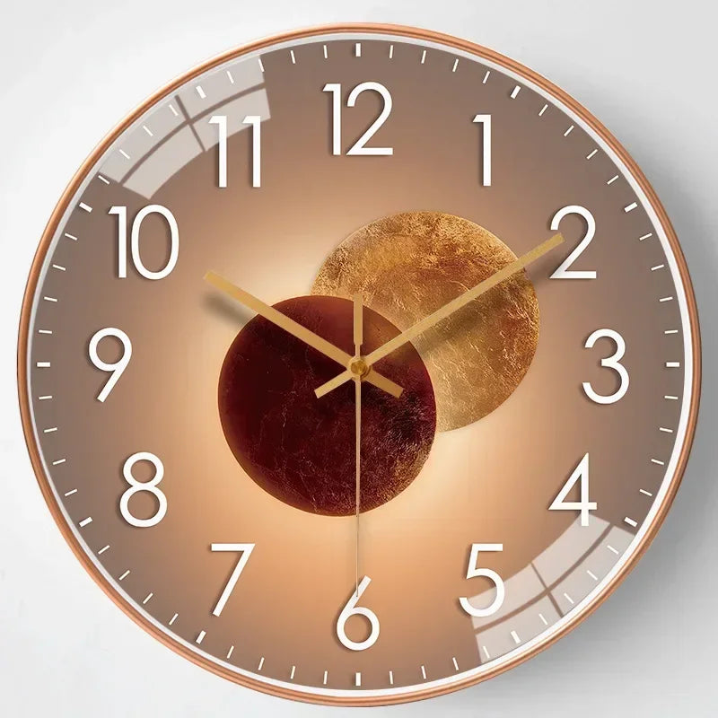 Silent Classic Wall Clock for Bedroom and Office - 30 cm, ABS, Non-Ticking, view 11