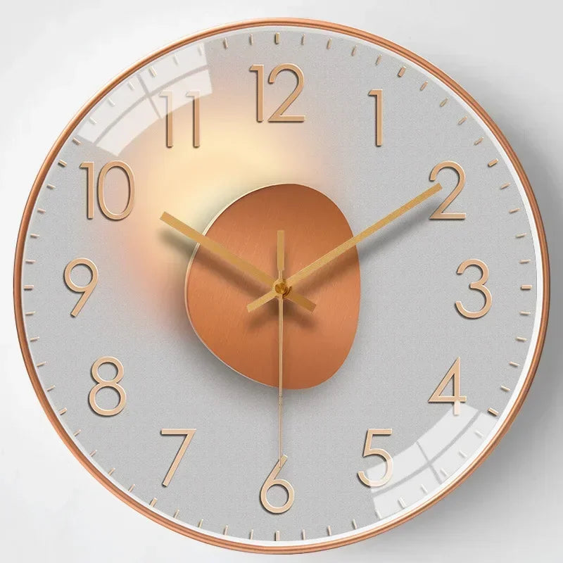 Silent Classic Wall Clock for Bedroom and Office - 30 cm, ABS, Non-Ticking, view 12