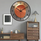 Silent Classic Wall Clock for Bedroom and Office - 30 cm, ABS, Non-Ticking, view 3