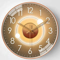 Silent Classic Wall Clock for Bedroom and Office - 30 cm, ABS, Non-Ticking