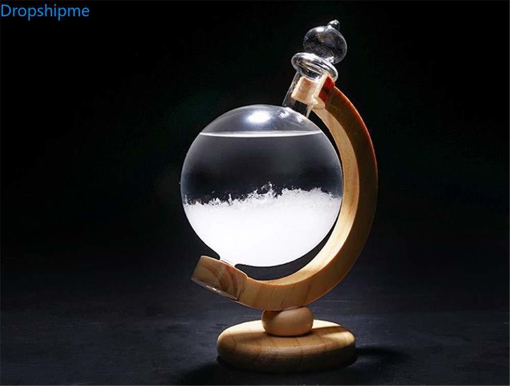 Storm Glass Weather Predicting Forecast Bottle - Crystal Desktop Barometer, view 5