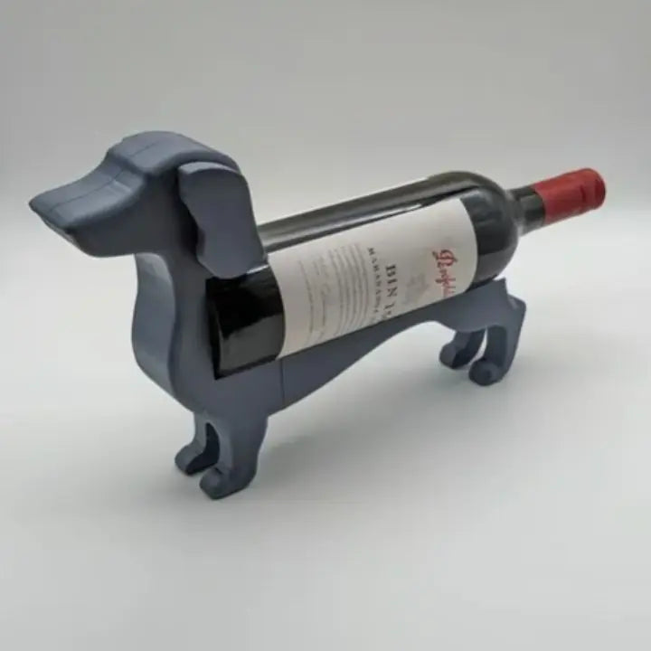 Dachshund Wine Bottle Holder for Home Décor - 5.8 x 14 x 17 cm, Multiple Colours, view 3