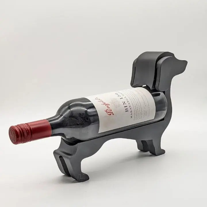 Dachshund Wine Bottle Holder for Home Décor - 5.8 x 14 x 17 cm, Multiple Colours, view 4