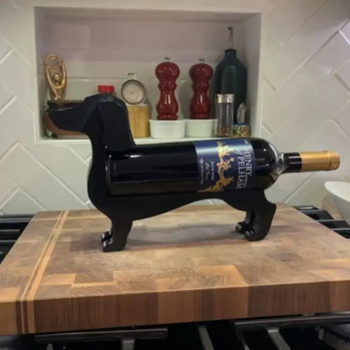 Dachshund Wine Bottle Holder for Home Décor - 5.8 x 14 x 17 cm, Multiple Colours, view 5
