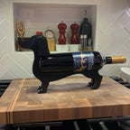 Dachshund Wine Bottle Holder for Home Décor - 5.8 x 14 x 17 cm, Multiple Colours, view 5