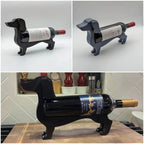 Dachshund Wine Bottle Holder for Home Décor - 5.8 x 14 x 17 cm, Multiple Colours, view 6