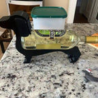 Dachshund Wine Bottle Holder for Home Décor - 5.8 x 14 x 17 cm, Multiple Colours, view 7