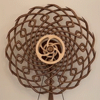 Handmade Wooden Kinetic Sculpture - Winding Spring Mechanism, 580g, view 2