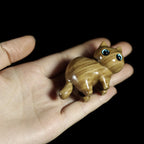 Sandalwood Handmade Wooden Cat Ornament - 80 g, Desk Decor, view 8