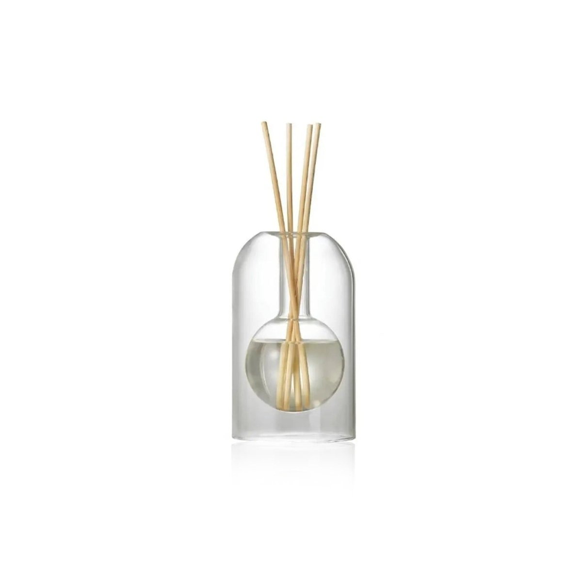 Double-Walled Fragrance Diffuser Bottle for Home - Double Glass, view 3