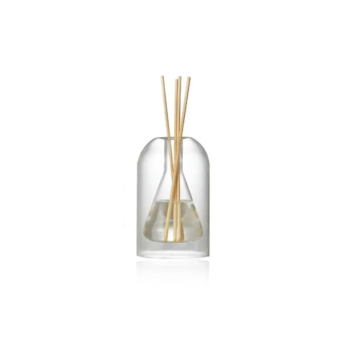 Double-Walled Fragrance Diffuser Bottle for Home - Double Glass, view 4